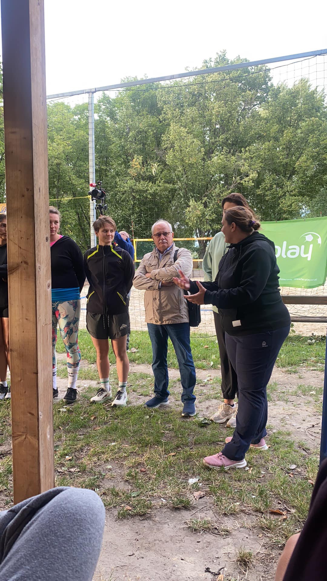 Training Day 1 - Beach Volley and International Workshop